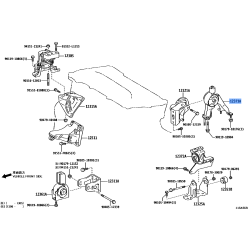 Engine Mounting Rear