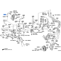 Toyota OEM Hose, Water By-Pass, No. 5