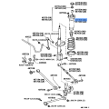Rear Suspension Support Assembly Right - Toyota Camry 2003-2006