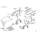 Toyota Camry Driver Front Fender Bracket (53804-33030) 2012-2014