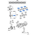 TOYOTA 13041-31070-04 Connecting Rod Bearing