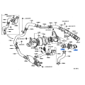 Toyota Clamp for Air Cleaner Hose No. 1 (96111-10900)