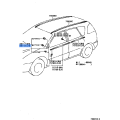 Toyota Yaris Hinge Pillar Reinforced Gusset - Left Hand