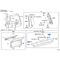 Toyota Rear Spoiler Clip 76817-12070