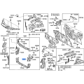 Toyota Radiator Support, LH (53212-33081)