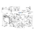 Engine Coolant Pipe Gasket - Toyota 16347-42010