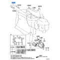 Toyota OEM Genuine Hose, Ventilation, NO.2 12262-36080