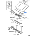 TOYOTA 53383-02150 Seal, Hood to Cowl Top