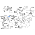 Toyota Water By-Pass Hose 16283-31060