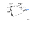 TOYOTA 62735-89101 Genuine Retainer, Quarter Window Hinge