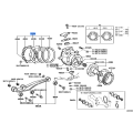 Toyota OEM SEAL OIL, STEERING KNUCKLE 43204-60032