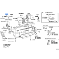 TOYOTA 52156-42041 Support, Rear Bumper Side, LH