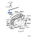 Toyota CLIP (FOR FRONT DOOR GLASS OUTER WEATHERSTRIP) 68211-12160