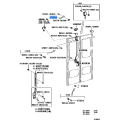 TOYOTA OEM Genuine STOPPER, CENTER INSIDE LOCK 67255-36011