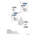 Genuine Toyota Front Axle Hub Sub-Assembly LH 43560-30031