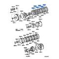 Toyota Plate, Front Clutch 35634-36040
