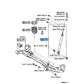 Toyota Genuine Rear Shock Absorber Assy 48530-59177