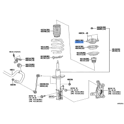 Support Sub-Assy Front Suspension Lh