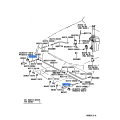Toyota Headlamp Cleaner Hose 85375-16020