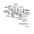 Front Bumper Corner Extension - Toyota Land Cruiser FJ80 FZJ80 LX450 Right
