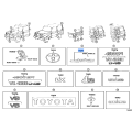 OEM Genuine Toyota Land Cruiser Quarter Panel Emblem Badge 75370-60020