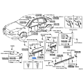 Toyota Wheel Opening Molding Clip 75396-35020