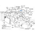 TOYOTA 16258-75010 Genuine Engine Coolant Pipe Gasket