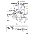 Toyota Cable Assy, Hood Lock Control 53630-60160
