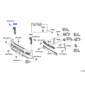 Toyota Genuine Front Bumper Side Support RH
