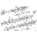 TOYOTA 33392-60020 Genuine Synchromesh Shifting Key Spring