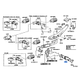 TOYOTA 17881-66030 HOSE, AIR CLEANER, NO.2