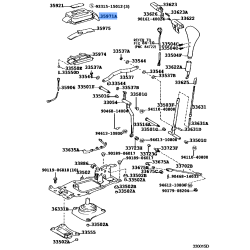 Toyota Housing, Position Indicator, Upper 35971-50030
