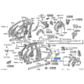 Toyota OEM Genuine PROTECTOR, QUARTER PANEL, REAR LH 58748-33020