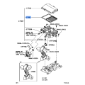TOYOTA 17801-BZ050 Element Sub-Assembly Air Cleaner Filter