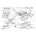 TOYOTA 17198-50010 Exhaust Manifold Gasket #2