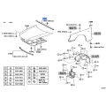 Hood to Cowl Top Rubber Seal - Toyota Supra (JZA80) 1993-1998