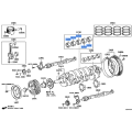 Toyota OEM Crankshaft Bearing Set - 11701-75033-02