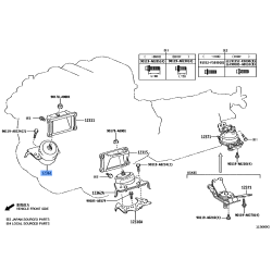 Insulator Engine Mtg