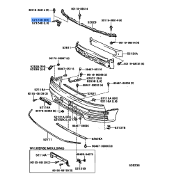 Bracket, Bumper Cover Assy