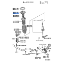 Shock Absorber Mounting Front - Toyota 48609-30020