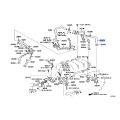 TOYOTA 16267-50040 HOSE, WATER BY-PASS, NO.3