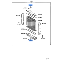 Toyota Lexus OEM Radiator Packing (16418-20290)