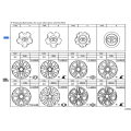 TOYOTA 4260B-60020 Ornament Sub-Assy, Wheel Hub