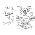 Toyota Spare Wheel Carrier Stopper Sub-Assembly 51907-60060