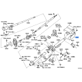 TOYOTA 45287-0K010-B0 Genuine Steering Column Cover Lower