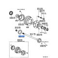 GASKET, REAR AXLE SHAFT, RH/LH