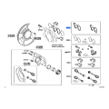 Toyota OEM Genuine PAD KIT, DISC BRAKE, FRONT 04465-0K110