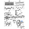 Bearing (for Input Shaft Front) - Toyota 90363-15004, New Genuine OEM