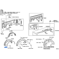 Toyota OEM Genuine PROTECTOR, REAR WHEEL EXTENSION, RH