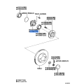 TOYOTA OEM Front Hub Bearing Assembly 43570-60031